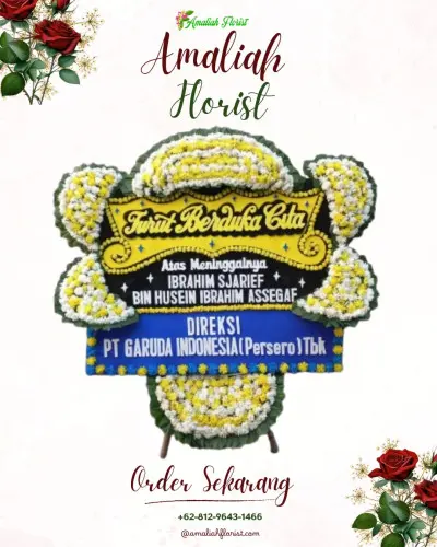 Papan Bunga Duka di Codo