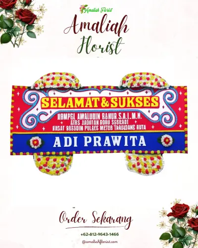 Karangan Bunga Ucapan Selamat di Codo